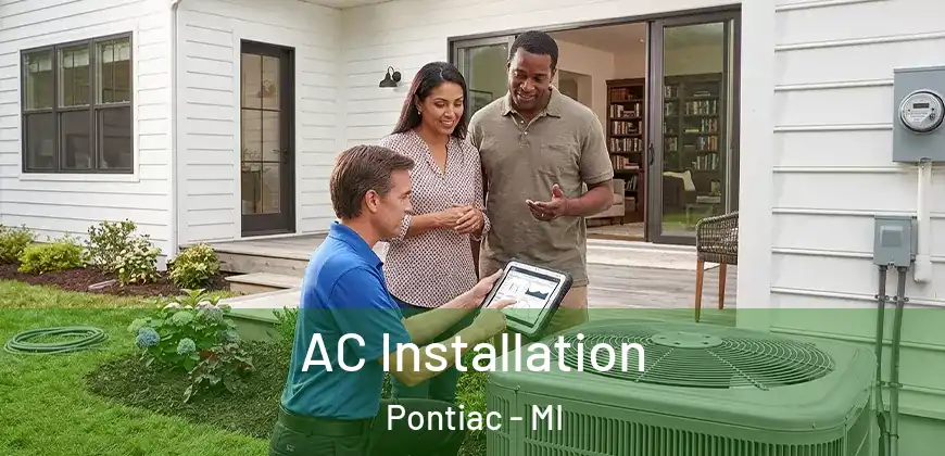  AC Installation Pontiac - MI
